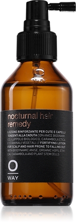 Oway Men Haircare Nocturnal Hair Remedy Strengthening Care against hair loss