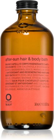 Oway SunWay Hair & Body Bath Shampoo für nach dem Bräunen für haare und körper