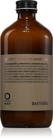 Oway Smooth'n glow Hair Conditioner Nogludinošs kondicionieris spīdīgiem un mīkstiem matiem