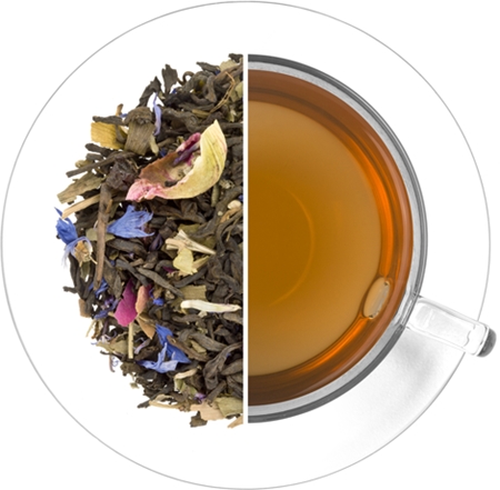 OXALIS Pu-Erh Wellness Guarana sypaný čaj černý