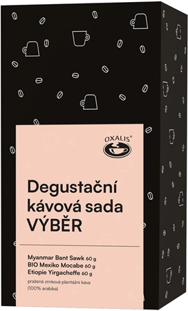 OXALIS Výber zrnková káva degustačná sada