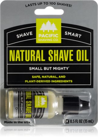 Pacific Shaving Natural Shaving Oil Olja för rakning