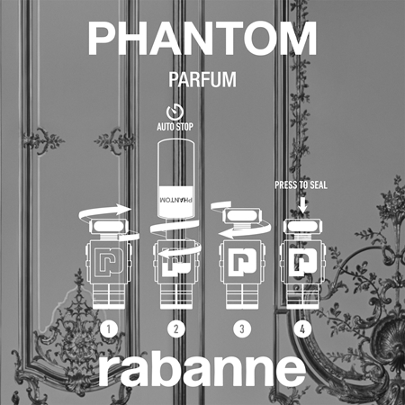 Rabanne Phantom Parfum Parfum Recharge pour homme