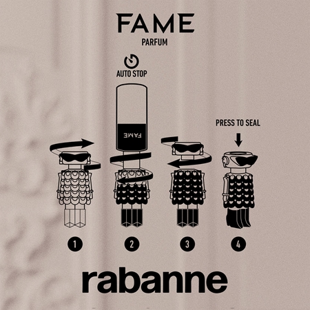 Rabanne Fame Parfum Parfüm Ersatzfüllung für Damen