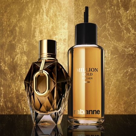 Rabanne Million Gold For Her Le Parfum refill for women