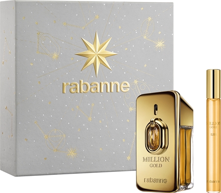 paco rabanne million gold elixir ekstrakt perfum 50 ml   zestaw  