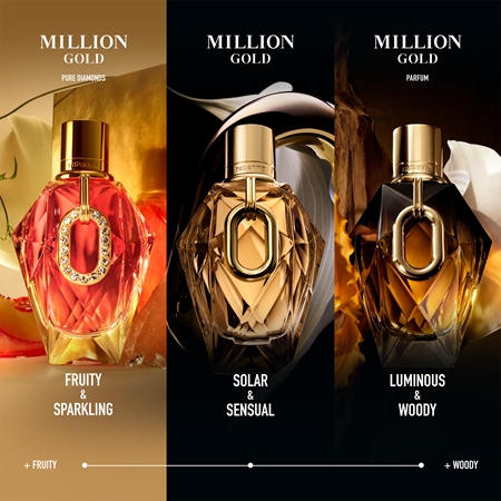 Rabanne Million Gold For Her Pure Diamonds Eau de Parfum for women