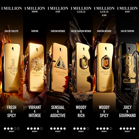 Rabanne 1 Million Black woda perfumowana dla mężczyzn
