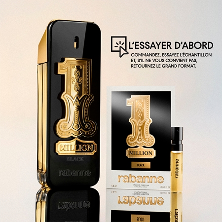 Rabanne 1 Million Black Eau de Parfum pour homme