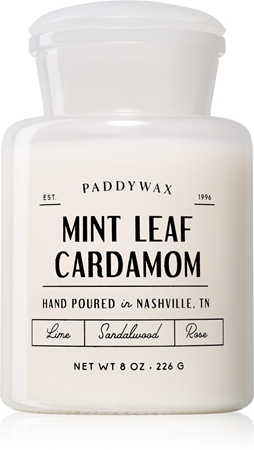 Paddywax Farmhouse Mint Leaf & Cardamom vonná svíčka (Apothecary)