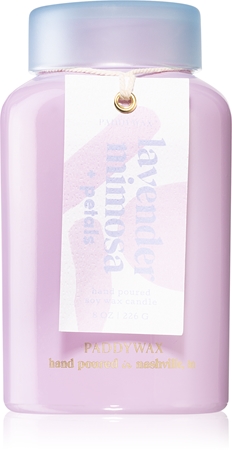 Paddywax Lolli Lavender Mimosa & Petals scented candle