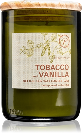 Paddywax Eco Green Tabacco & Vanilla αρωματικό κερί