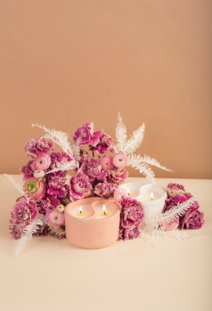 Paddywax Yin & Yang Cactus Flower & Watermint vela perfumada