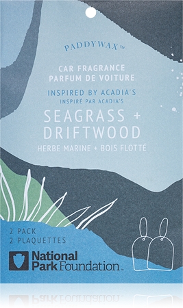 Paddywax Parks Seagrass + Driftwood vôňa do auta