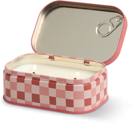 Paddywax Bistro Tin Smoked Cherry bougie parfumée en métal
