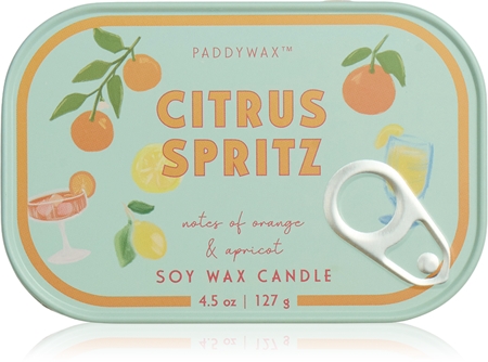 Paddywax Bistro Tin Citrus Spritz świeczka zapachowa w puszcze