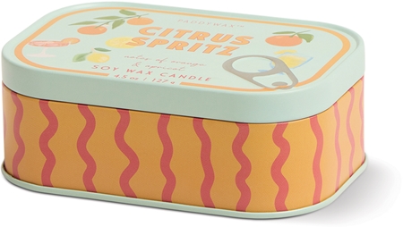Paddywax Bistro Tin Citrus Spritz świeczka zapachowa w puszcze