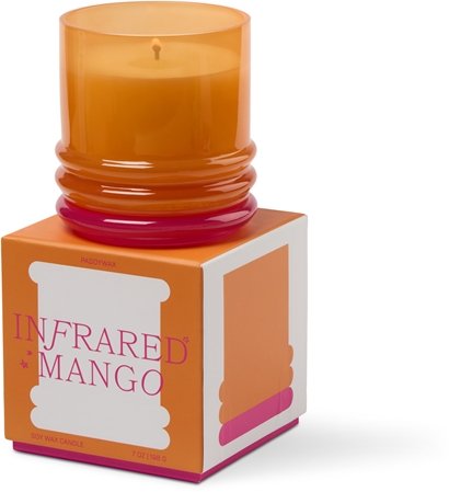 Paddywax Infrared Mango lõhnaküünal kaanega