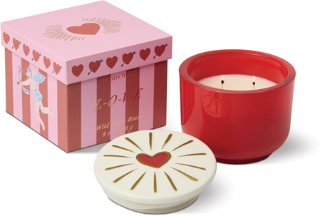 Paddywax Charmed Wild Fig & Rose bougie parfumée avec couvercle