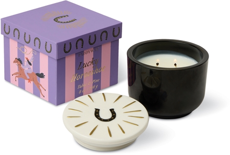 Paddywax Charmed Tabac & Pine scented candle with cap