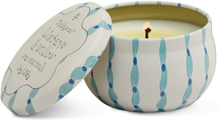 Paddywax Tulip Wisteria & Willow scented candle with cap