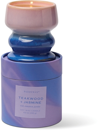 Paddywax Melt Teakwood & Jasmine aromatizēta svece no keramikas
