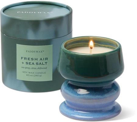 Paddywax Melt Fresh Air & Sea Salt aromatizēta svece no keramikas