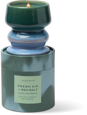 Paddywax Melt Fresh Air & Sea Salt aromatizēta svece no keramikas