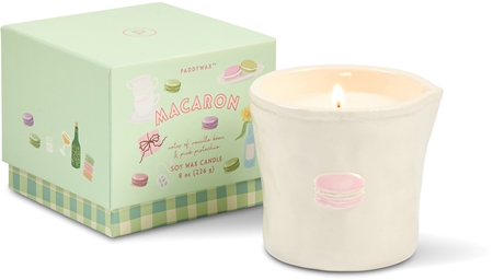 Paddywax Bistro Macaron candela profumata di ceramica