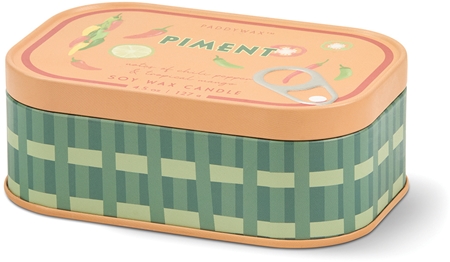 Paddywax Bistro Tin Piment Duftkerze in blechverpackung