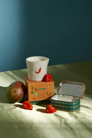 Paddywax Bistro Tin Piment Duftkerze in blechverpackung