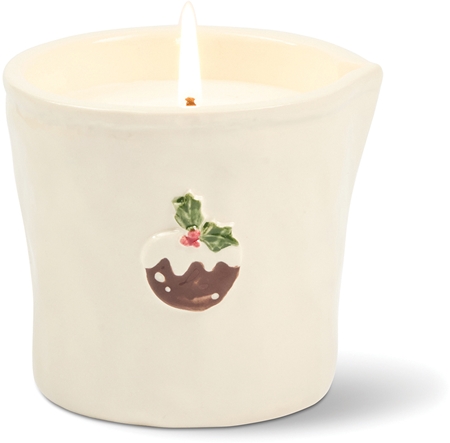 Paddywax Bistro Christmas Pudding mirisna svijeća od keramike