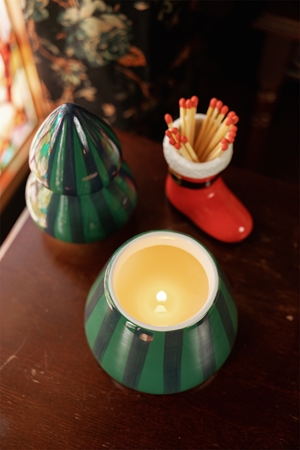 Paddywax Santa Boot Match Holder tulitikut