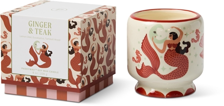 Paddywax A Dopo Mermaid & Moon doftljus av keramik
