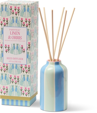 Paddywax A Dopo Blue Cheetahs aroma diffuser with filling ceramics