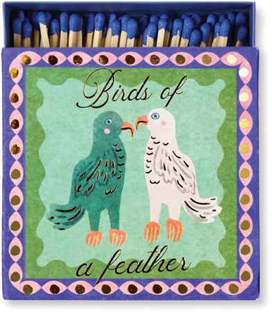 Paddywax Square Birds of a Feather Streichhölzer