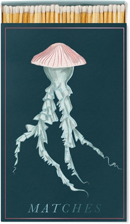 Paddywax Large Rectangle Matches Jellyfish šibice