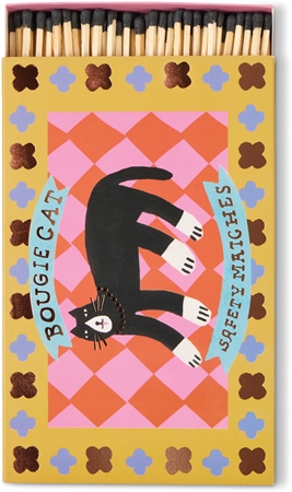 Paddywax Large Rectangle Matches Bougie Cat šibice