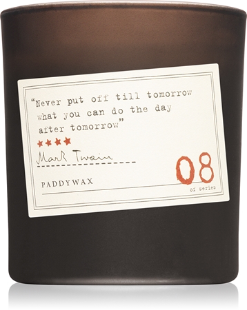 Paddywax Library Mark Twain vonná sviečka