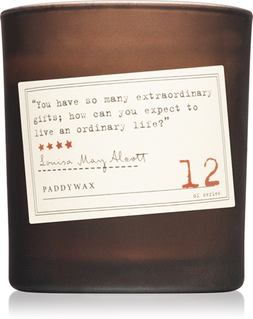 Paddywax Library Louisa May Alcott αρωματικό κερί Ι.