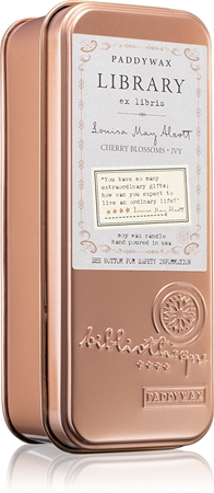 Paddywax Library Louisa May Alcott illatgyertya
