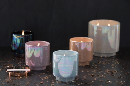 Paddywax Glow Cotton & Teak vonná svíčka