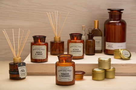 Paddywax Apothecary Amber & Smoke ароматна свещ