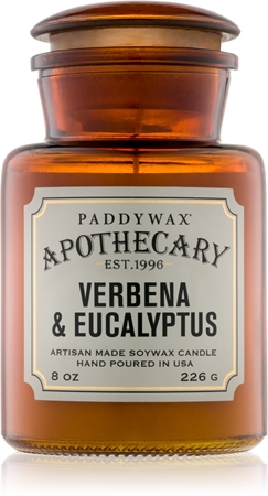 Paddywax Apothecary Verbena & Eucalyptus dišeča sveča