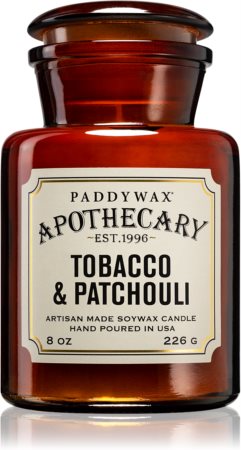 Paddywax Apothecary Tobacco & Patchouli tuoksukynttilä