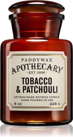 Paddywax Apothecary Tobacco & Patchouli vonná sviečka