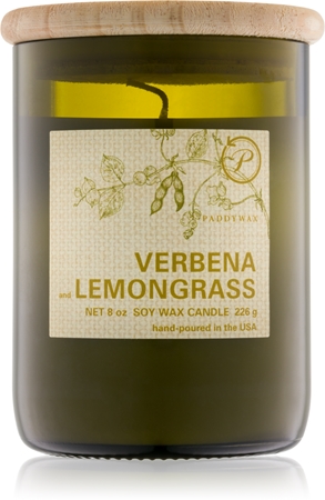 Paddywax Eco Green Verbena & Lemongrass vonná svíčka