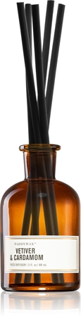 Paddywax Apothecary Vetiver & Cardamom smaržvielu difuzors ar rezervi