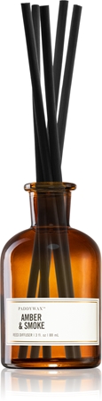 Paddywax Apothecary Amber & Smoke diffuseur d'huiles essentielles avec recharge