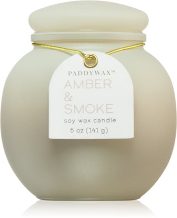Paddywax Orb Amber & Smoke vonná svíčka